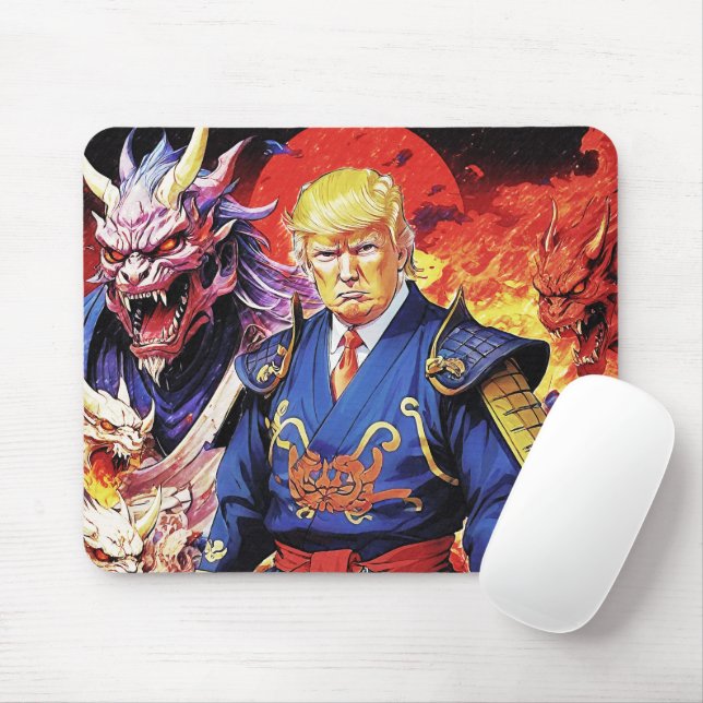 Mousepad Epic Trump Samurai Anime (Com mouse)