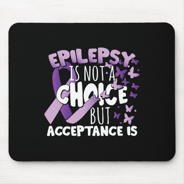 Mousepad Epilepsia Awarenes Fita Roxa (Frente)