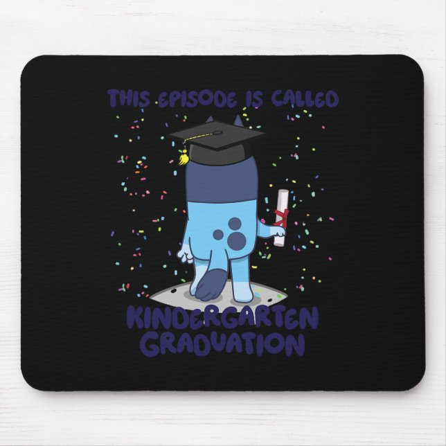 Mousepad Episódio É Chamado De Criança Cuta De Graduação Do (Frente)