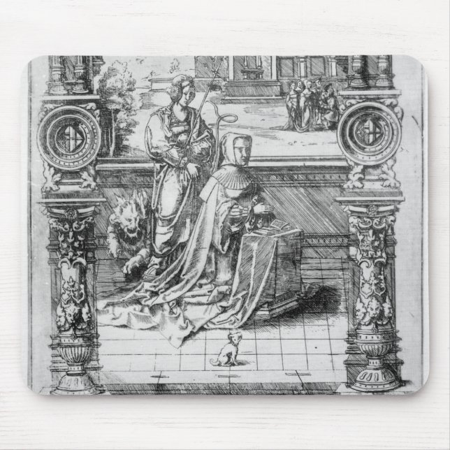 Mousepad Epitáfio de Margaret de Áustria (Frente)
