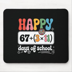 Mousepad Equação Matemática Dia 100 Professor Groovy 100 Di