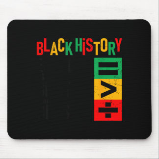 Mousepad Equality Is Greater Than Division Black History Me