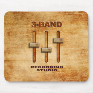 Mousepad equalizador de 3 bandas (versão do grunge)