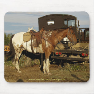 Mousepad Equino de Cavalo Appaloosa Design Ocidental