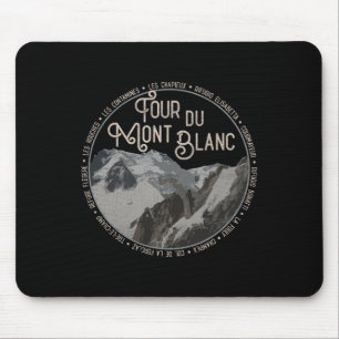 Mousepad Equipamento Tour Du Mont Blanc Trilha Europeia de