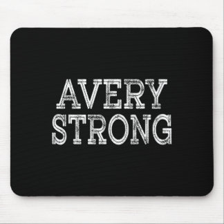 Mousepad Equipe Avery forte reunião de família sobrenome ti