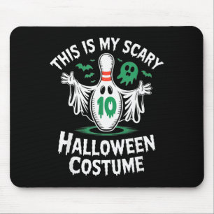 Mousepad Equipe da Liga de Boliche de Fantasmas Engraçados