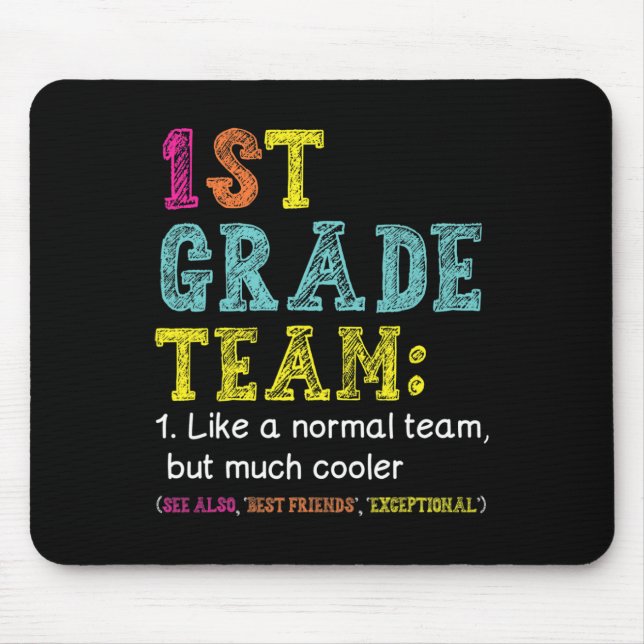 Mousepad Equipe De 1rua Divertida Como Normal, Mas Mais Fre (Frente)