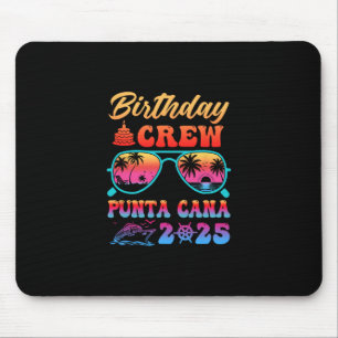 Mousepad Equipe de Aniversário de Punta Cana Férias Cruzeir