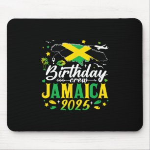 Mousepad Equipe de Aniversário Jamaica 2025 Férias de Cruze