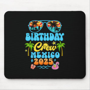 Mousepad Equipe de Aniversário no México Cruzeiro de Férias