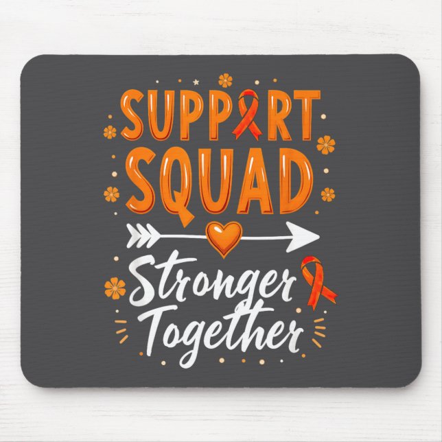 Mousepad Equipe de Apoio Conscientização sobre Tdah  (Frente)