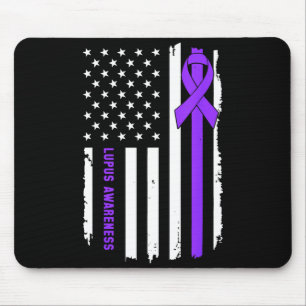 Mousepad Equipe de apoio guerreira lutadora da conscientiza