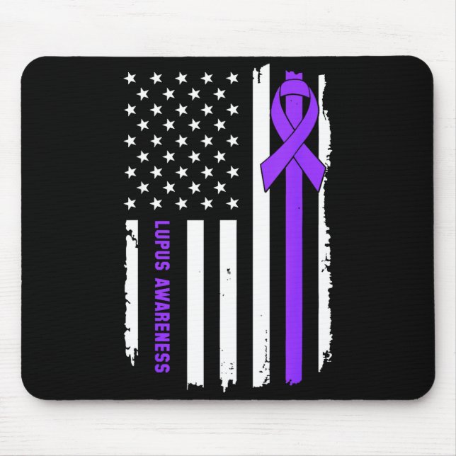 Mousepad Equipe de apoio guerreira lutadora da conscientiza (Frente)