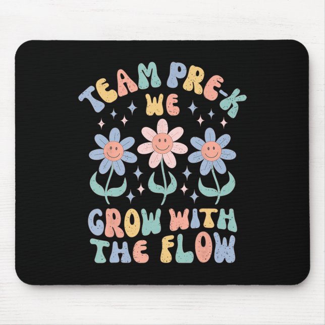 Mousepad Equipe de Apreciação de Professores de Pré-escola  (Frente)