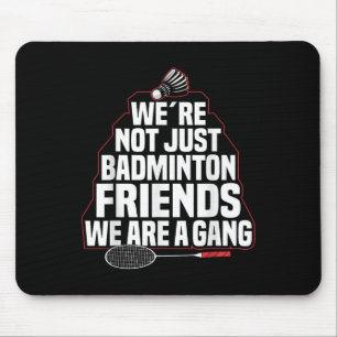 Mousepad Equipe de Badminton Jogo Um Gangue Remessa Jogador