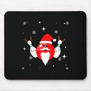 Mousepad Equipe De Boliches De Boliches De Natal No Ho