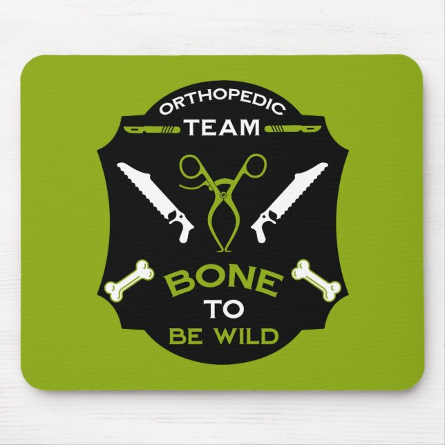 Mousepad Equipe de Cirurgia Ortopedia (Frente)