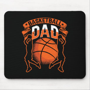 Mousepad Equipe de Coach do Jogador de Pai de Basquete Padr
