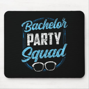 Mousepad Equipe de Festa de Despedida de Solteiro Noiva Noi