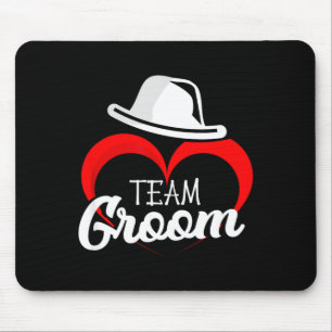 Mousepad Equipe de Festa de Despedida de Solteiro Noivo Cas