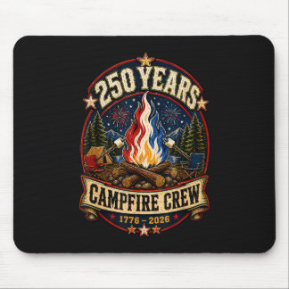 Mousepad Equipe de Fogueira de 250 Anos 1776 2026 250º 4 de