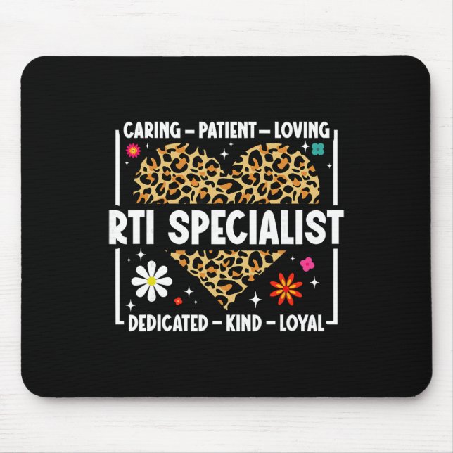 Mousepad Equipe de Intervenção Rti Tripulação Rti Professor (Frente)