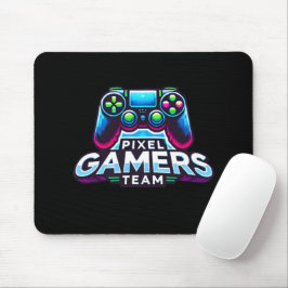 Mousepad Equipe de jogadores Pixel - Futuro jogador Pro