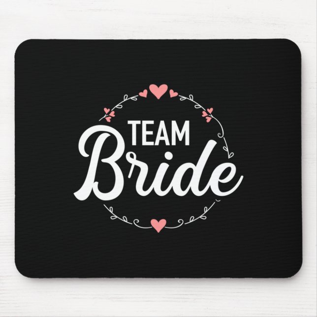 Mousepad Equipe de Noivas Masculina Festa de Despedida de S (Frente)