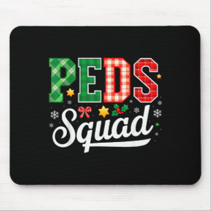 Mousepad Equipe de Pediatria Enfermagem Pediátrica Divertid