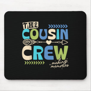 Mousepad Equipe de Primos 2025 Criando Memórias Férias em F