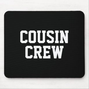 Mousepad Equipe de Primos Combinando Família Bebê 
