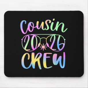 Mousepad Equipe de primos férias de verão de 2026 na praia