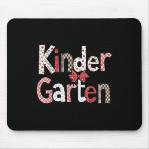 Mousepad Equipe De Professora De Jardim De Infância Prepara
