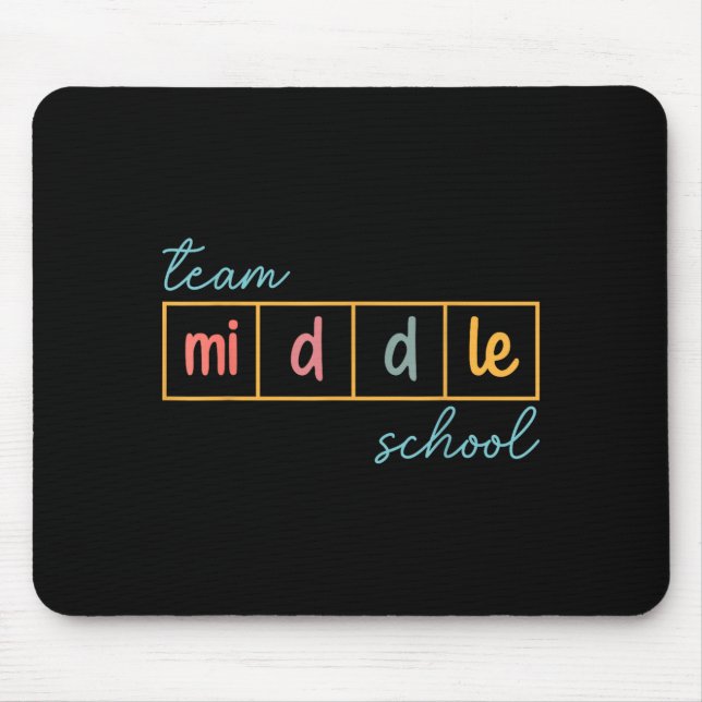 Mousepad Equipe de professores de ensino fundamental (Frente)