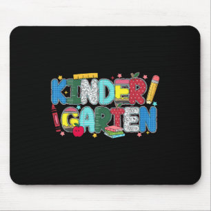 Mousepad Equipe de Professores de Jardim de Infância Lápis