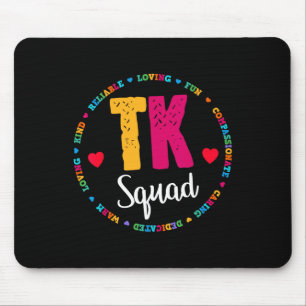 Mousepad Equipe de Professores de Jardim de Infância Transi