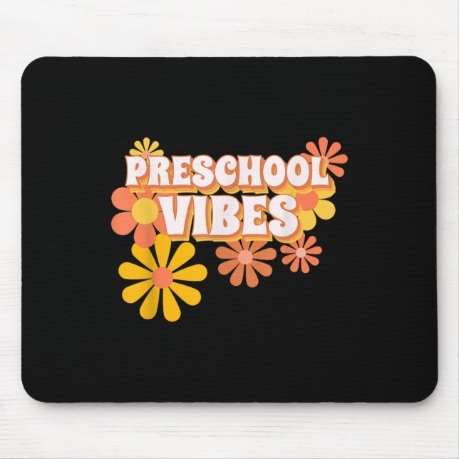 Mousepad Equipe De Professores De Pré-Escolas Volta Para A  (Frente)