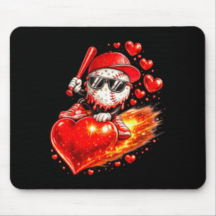 Mousepad Equipe de Sorvete de Gotejamento do Dia dos Namora