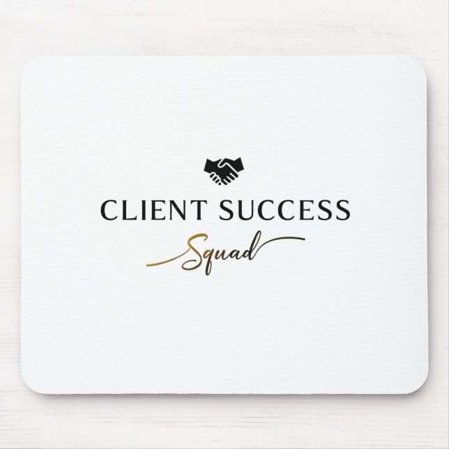 Mousepad Equipe de Sucesso do Cliente  (Frente)