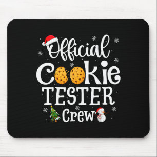 Mousepad Equipe de Testadores de Biscoitos Família Equipe d