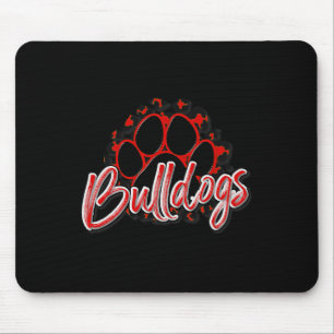 Mousepad Equipe de Ventiladores da Escola de Esporte Red Bl