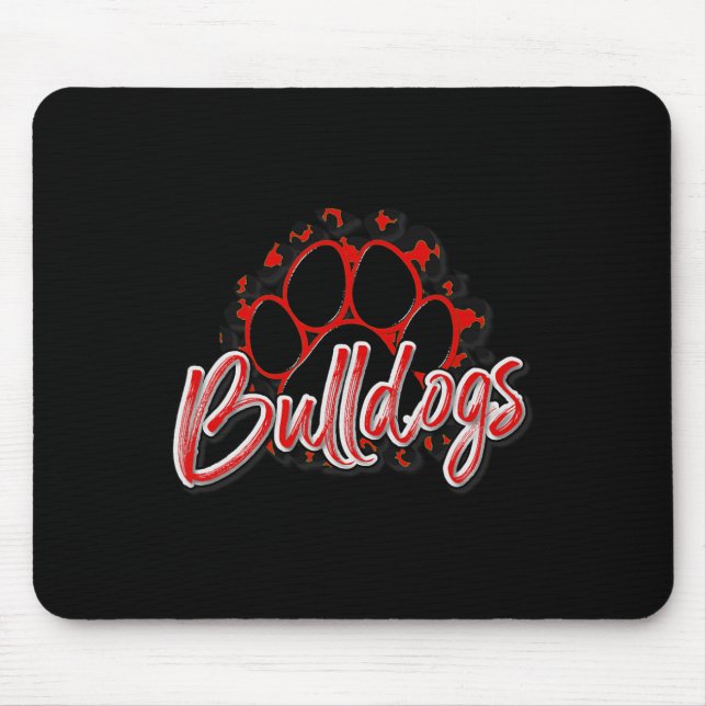 Mousepad Equipe de Ventiladores da Escola de Esporte Red Bl (Frente)