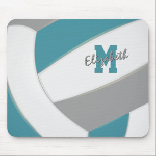 Mousepad equipe de vôlei da cinza de Teerão colorido menino