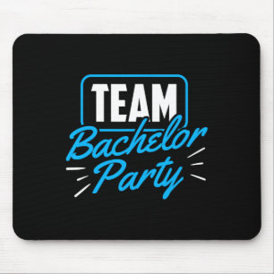 Mousepad Equipe Despedida de Solteiro Noiva Noivo 1