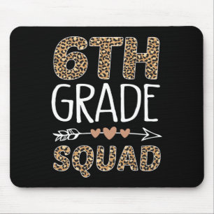 Mousepad Equipe do 6º ano Leopardo Professor Aluno