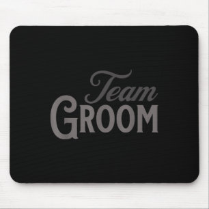 Mousepad Equipe do Noivo Grupo Combinando Festa de Despedid