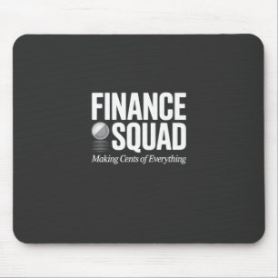 Mousepad Equipe Financeira Humor Divertido do Escritório Ti