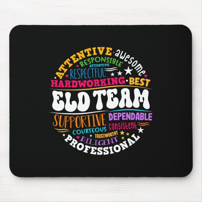 Mousepad Equipe Groovy Eld Crew Desenvolvimento da Língua I (Frente)