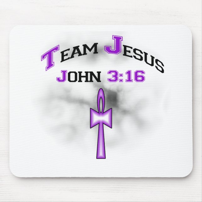 Mousepad Equipe Jesus Christian John 316 (Frente)